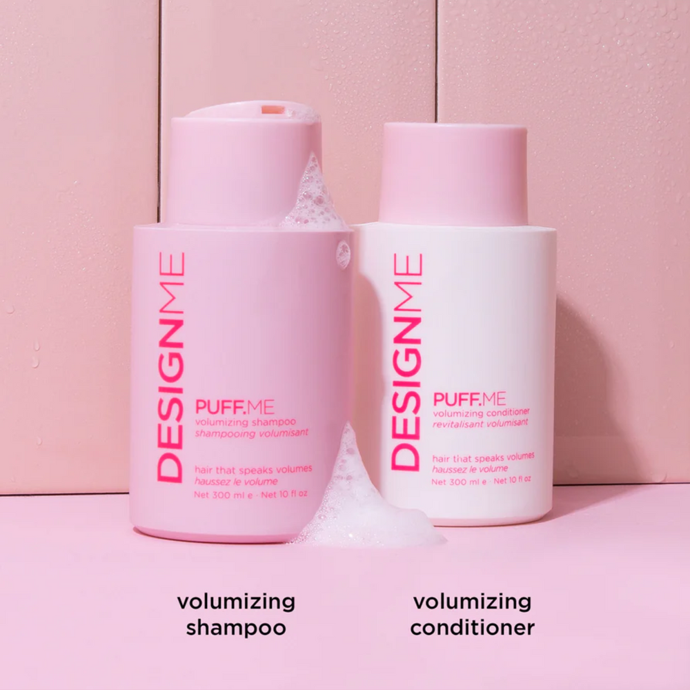 Flacon de shampooing PUFF.ME 300 ml pour volume léger et naturel