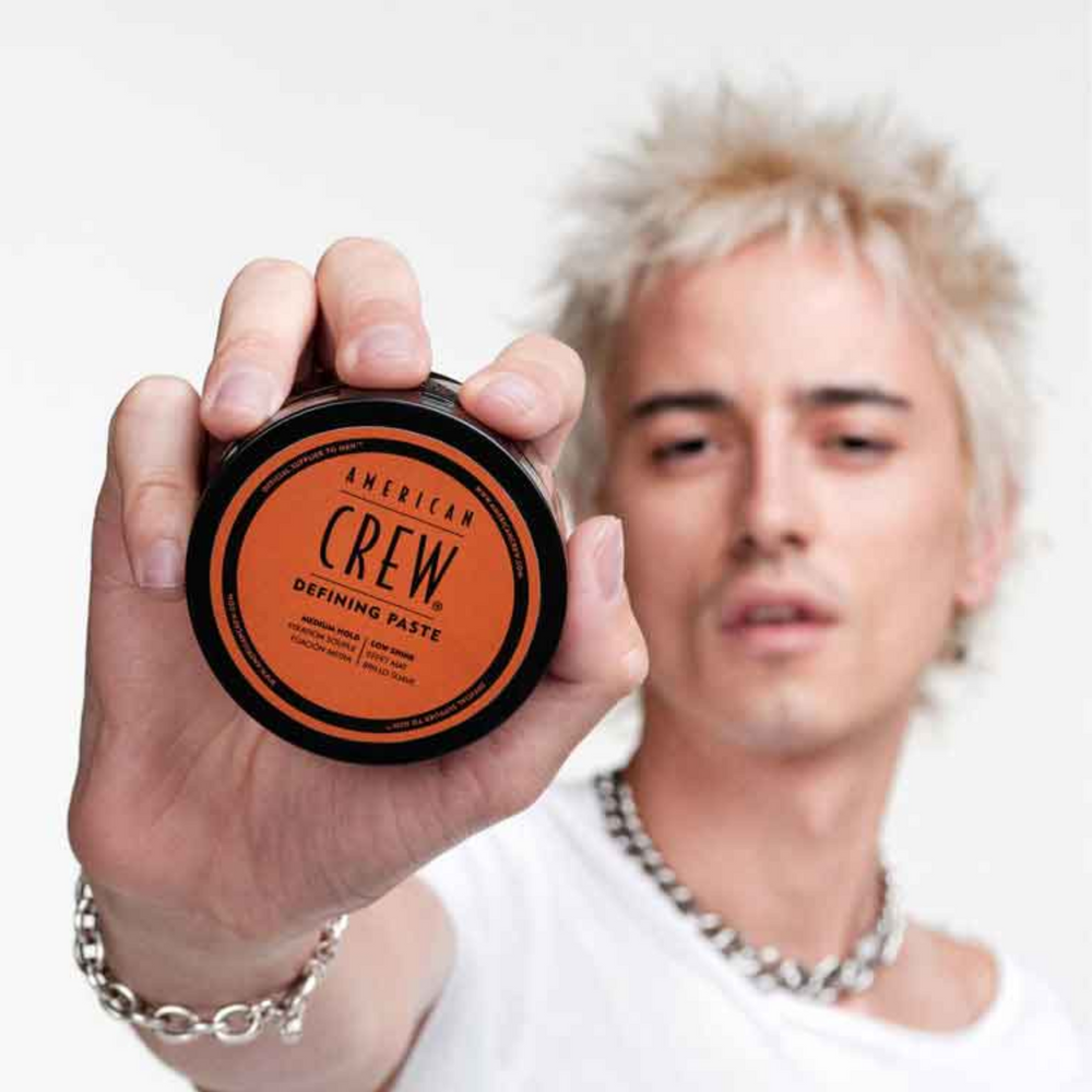 Pot de American Crew Defining Paste pour coiffage à tenue moyenne et finition mate