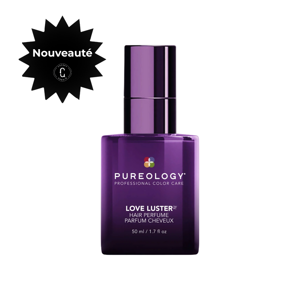Flacon parfum capillaire Pureology Love Luster – brume légère vanille pivoine