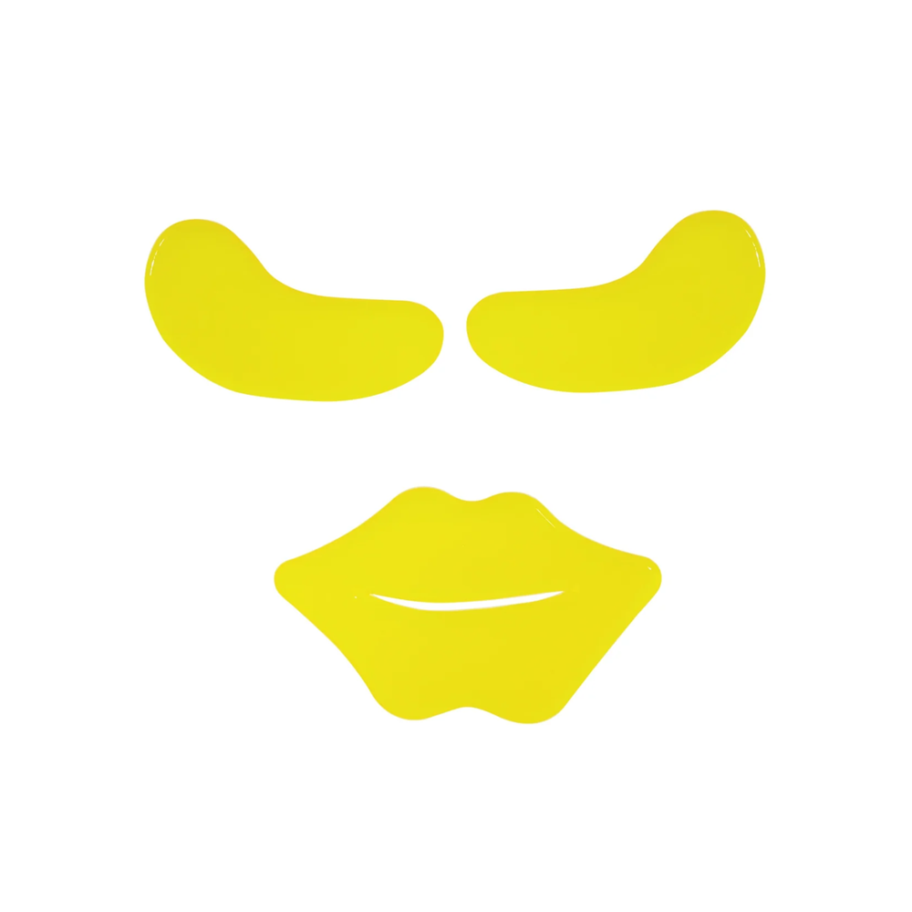 Trois paires de patchs sous les yeux Roselisa infusés à l’or 24K – masque hydrogel doré luxueux.