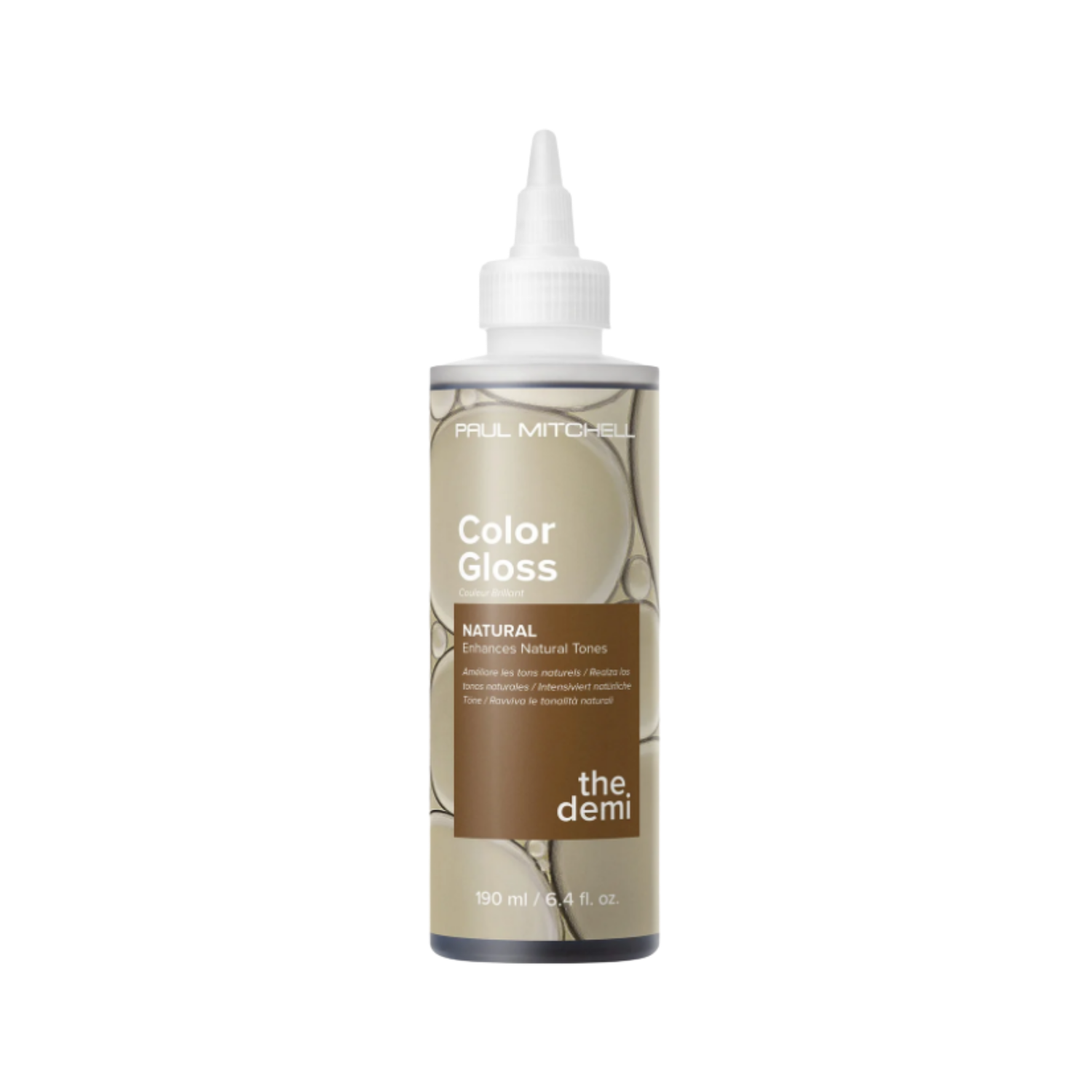 traitement tonal Demi Color Gloss finition soyeuse et lumineuse