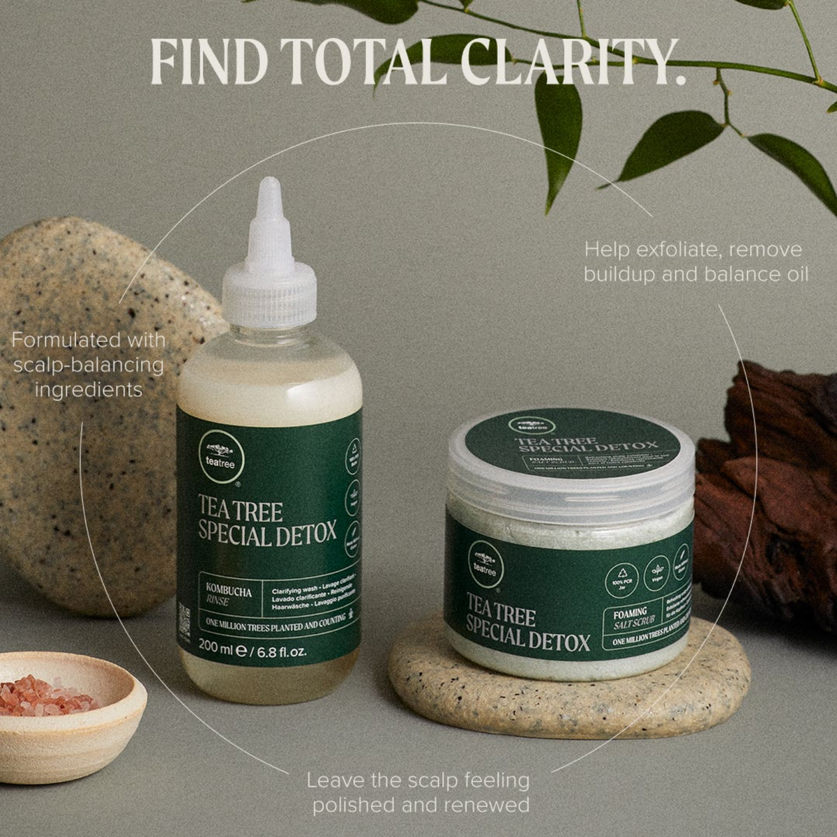 Masque capillaire Paul Mitchell Tea Tree Hair and Scalp Treatment, soin hydratant et apaisant pour cuir chevelu sensible, cheveux doux et rafraîchis.