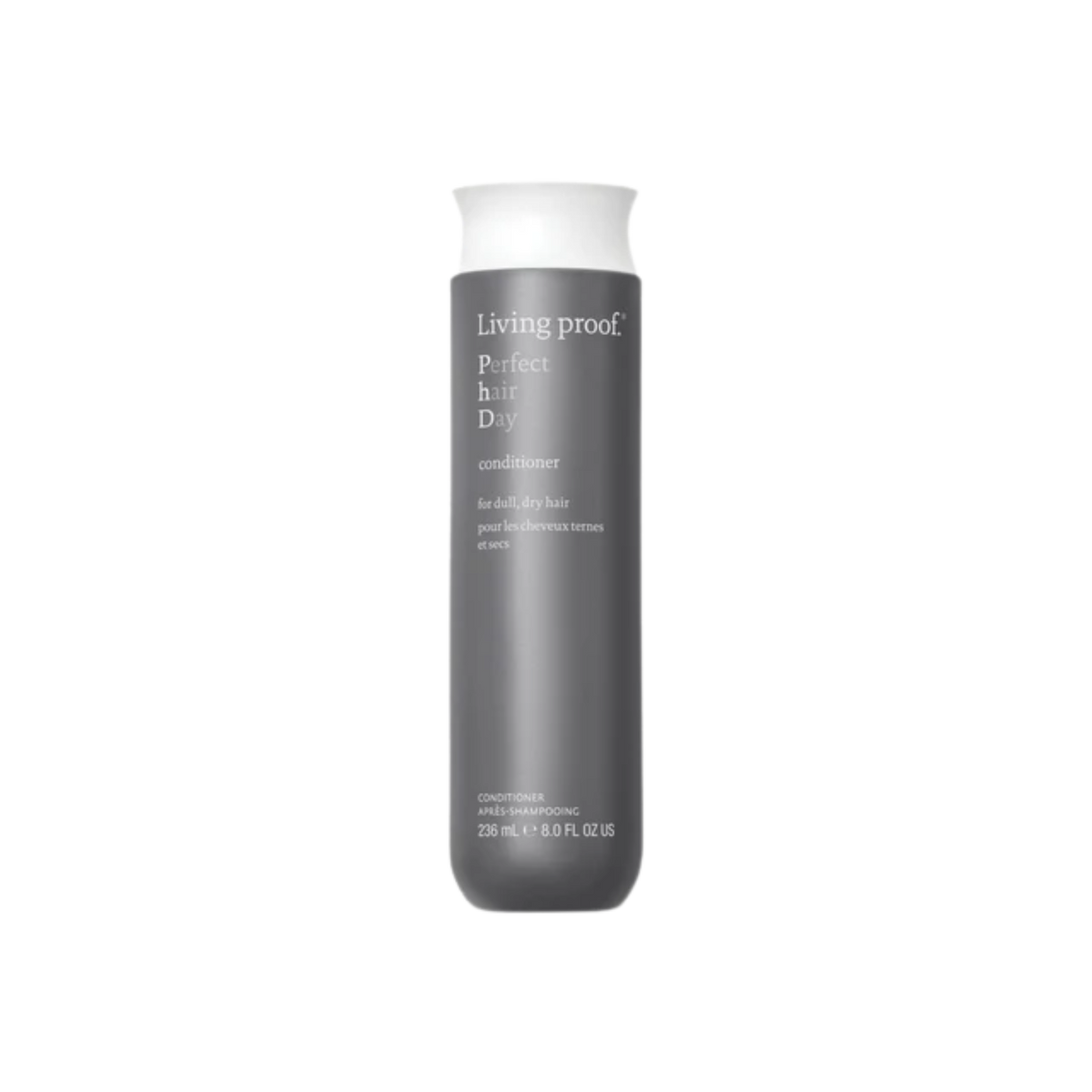 Flacon de Perfect Hair Day Conditioner Living Proof – après-shampooing hydratant et lissant pour tous types de cheveux – 236ml

