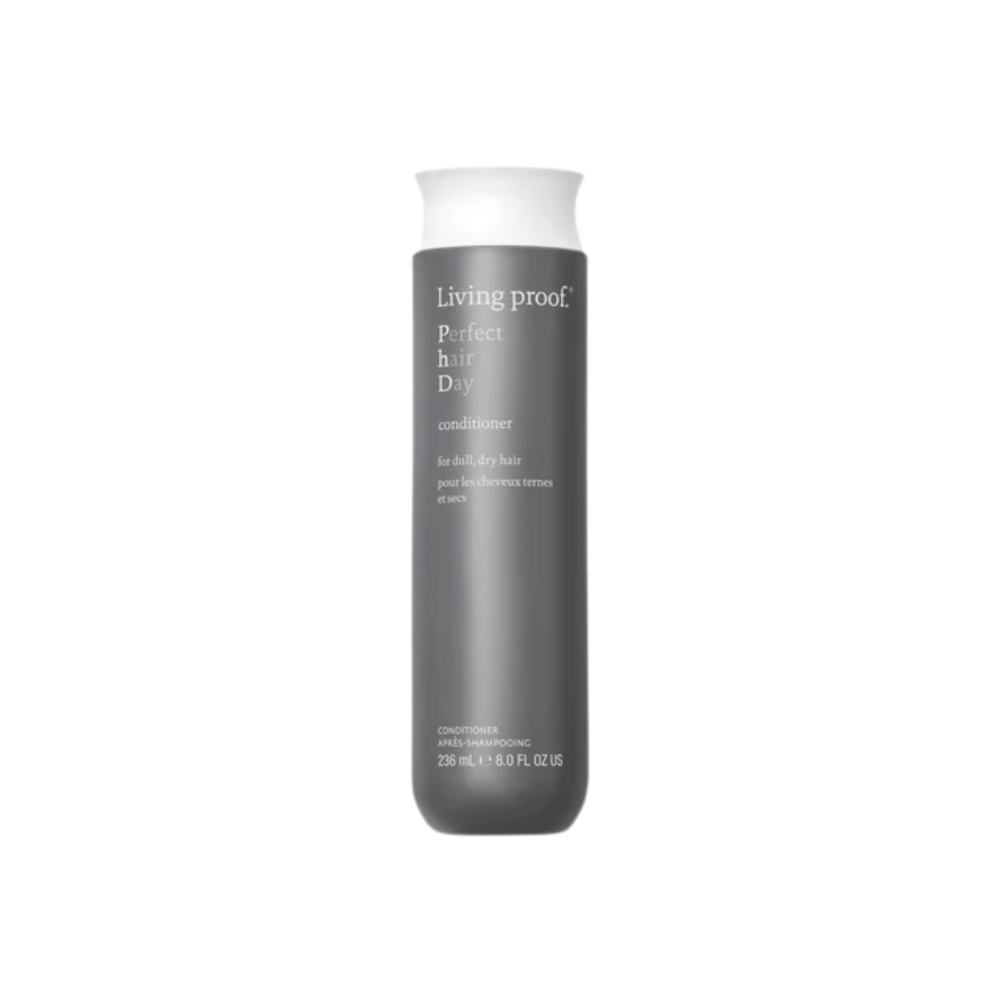 Flacon de Perfect Hair Day Conditioner Living Proof – après-shampooing hydratant et lissant pour tous types de cheveux – 236ml


