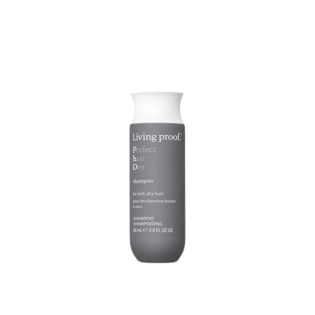 Flacon de Perfect Hair Day Shampoo Living Proof – shampooing multi-bénéfices pour cheveux brillants et sains – 236ml

