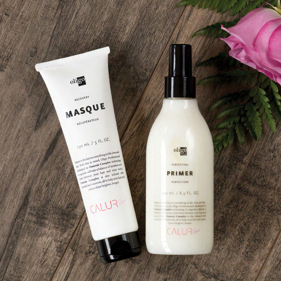 “Brume Perfecting Primer Oligo – préparation coiffage multi‑bienfaits”