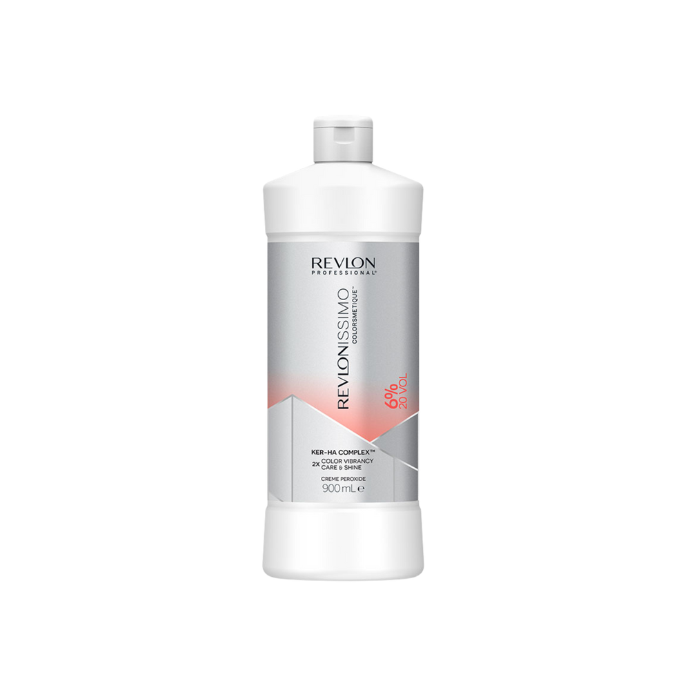 Peroxyde crème Revlonissimo 20 volume pour coloration cheveux professionnels