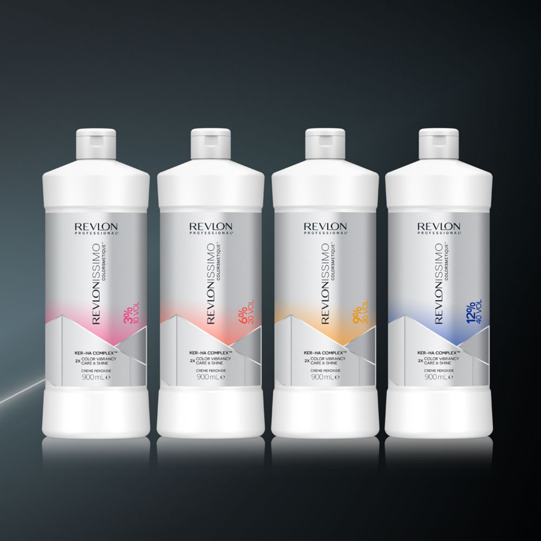 Peroxyde crème Revlonissimo 20 volume pour coloration cheveux professionnels