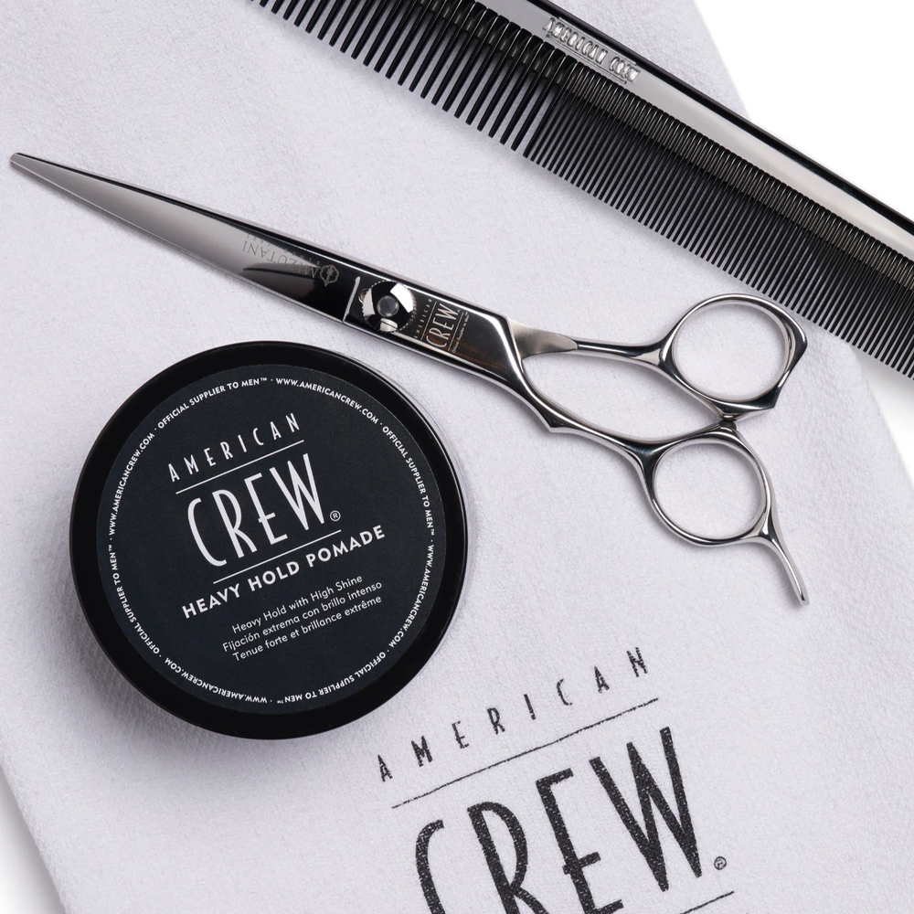 American Crew Heavy Hold Pomade – pommade coiffante tenue forte et brillance intense