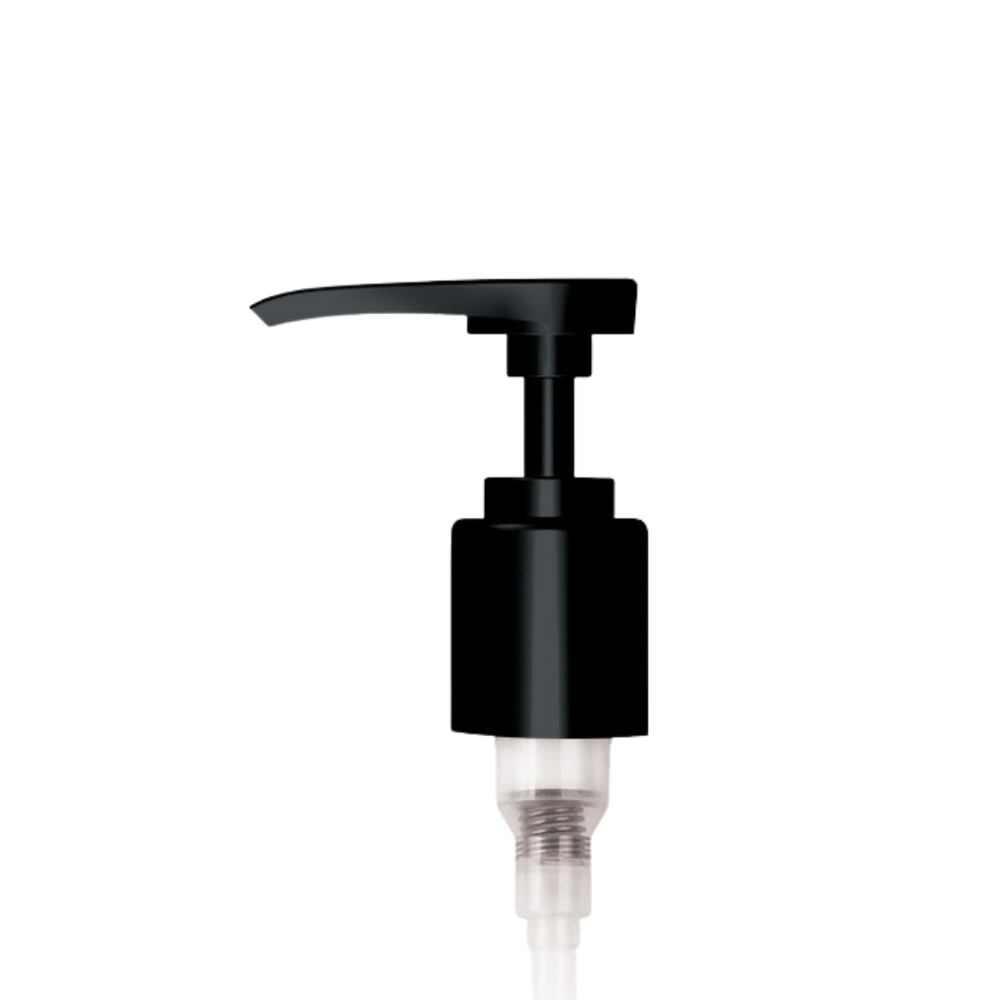 Pompe noire 1000 ml pour bouteilles Fibre Clinix – accessoire distributeur pratique.