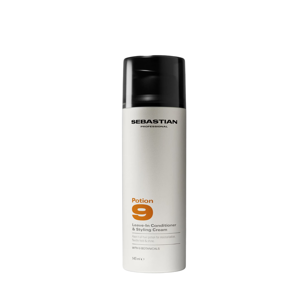 Sebastian Professional Potion 9 crème de soin coiffante sans rinçage pour cheveux nourris, brillants et faciles à coiffer.