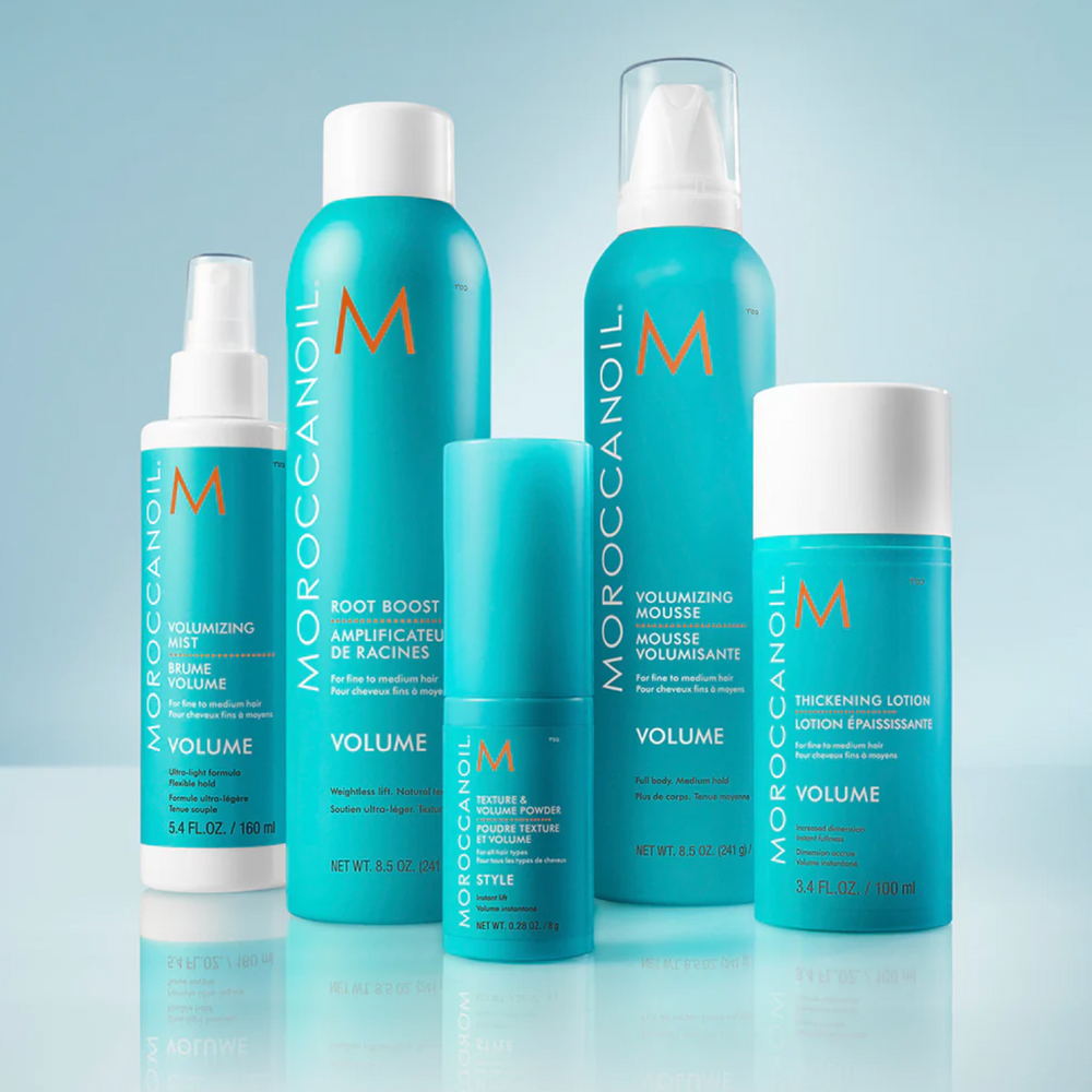 Poudre Volume & Texture Moroccanoil – effet lift instantané pour cheveux plats ou fins

