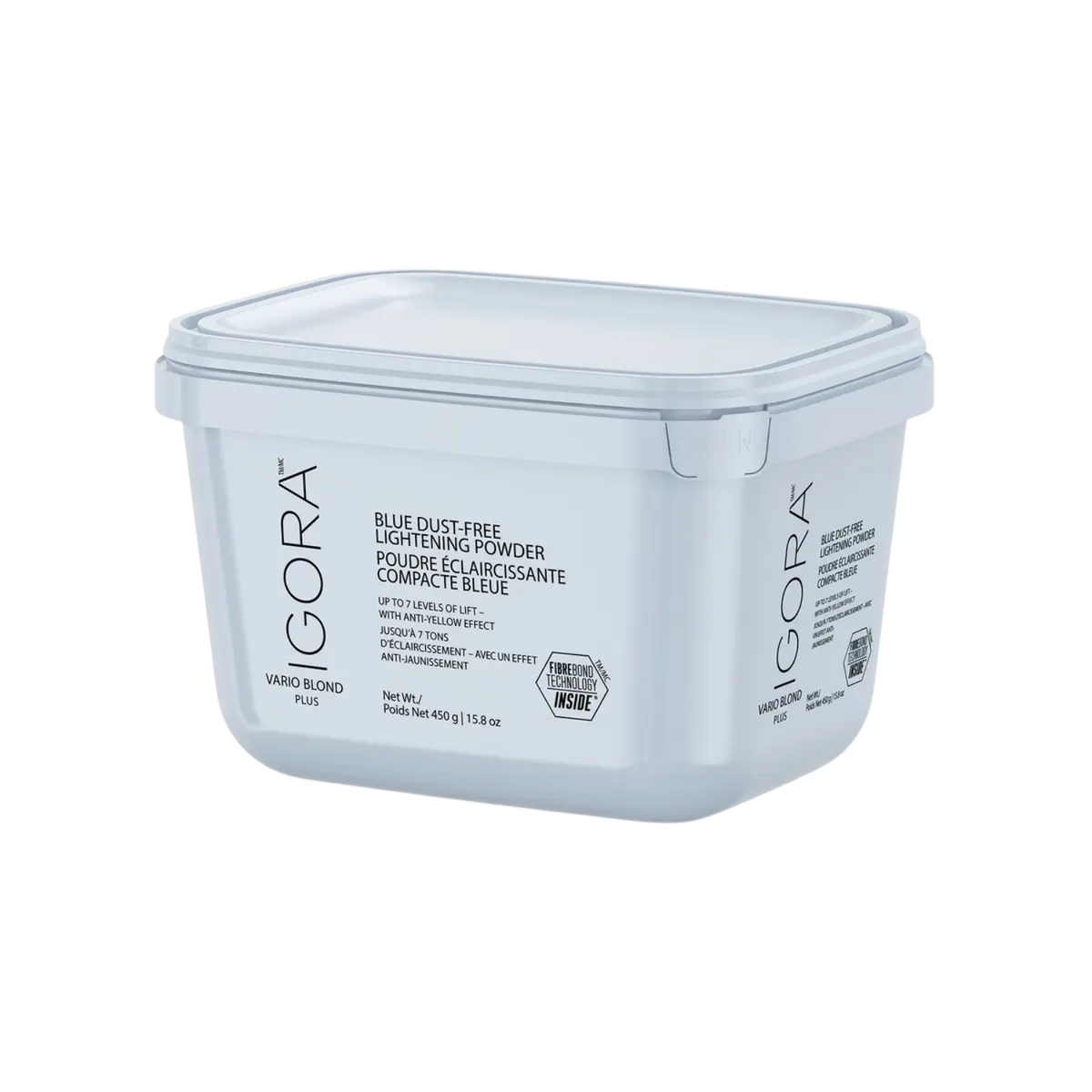 Poudre éclaircissante Schwarzkopf Igora Vario Blond Plus 450 g pour éclaircissement professionnel