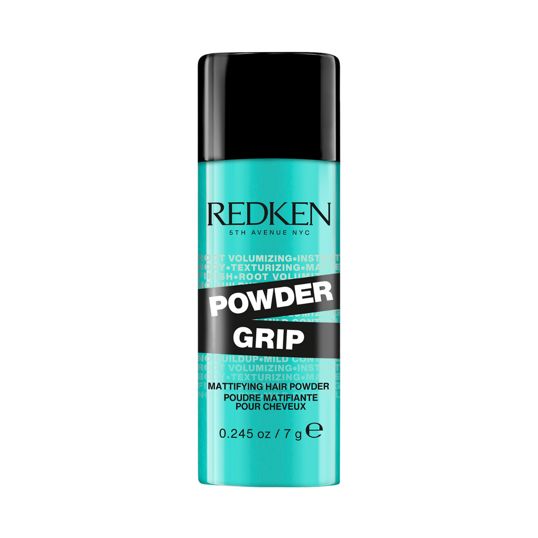 Poudre capillaire Redken Powder Grip 03 posée sur fond clair.
