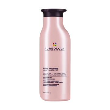 Pure Volume Shampoo Pureology – soin vegan sans sulfates pour cheveux fins, apporte volume léger et protège la couleur