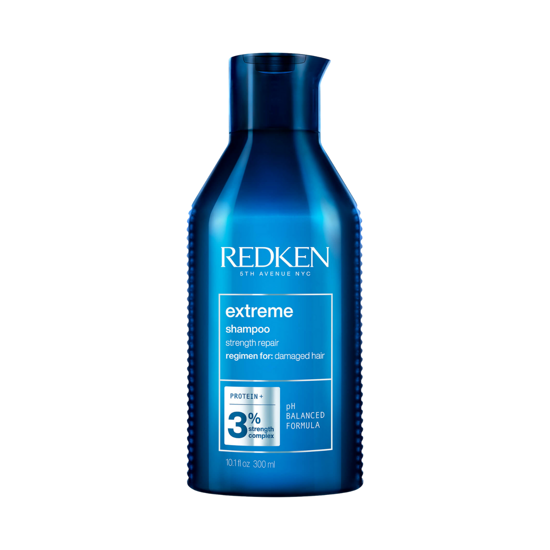 Flacon du Shampooing Fortifiant Extreme de Redken pour cheveux abîmés