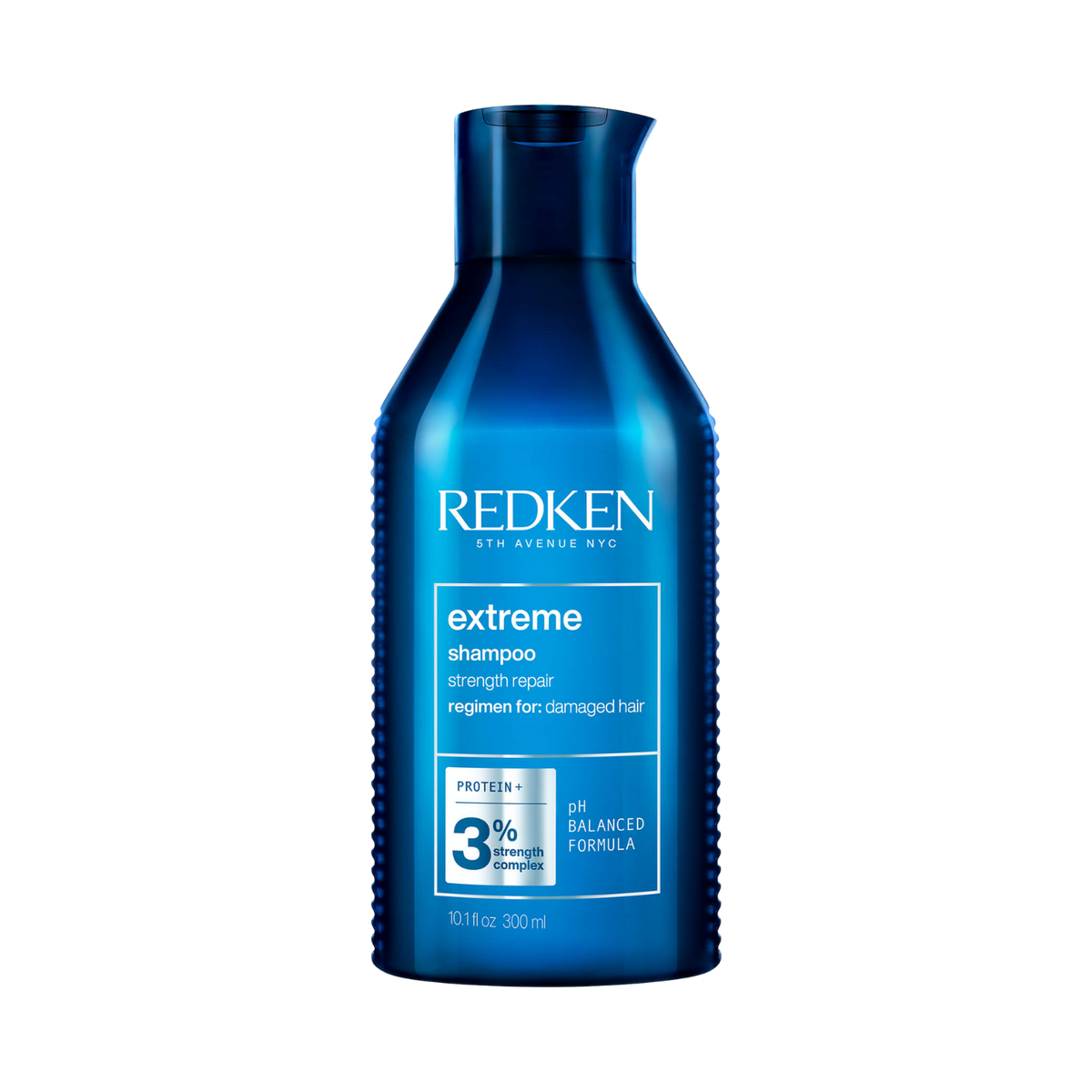 Flacon du Shampooing Fortifiant Extreme de Redken pour cheveux abîmés