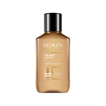 Redken All Soft Argan‑6 Huile 111 ml – Nutrition et brillance