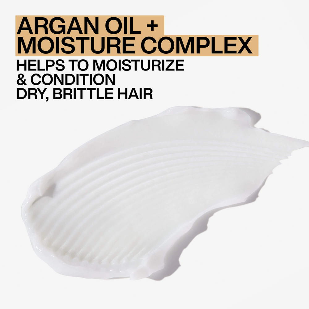 Flacon du Redken All Soft Conditioner, soin démêlant nourrissant pour cheveux secs et abîmés.