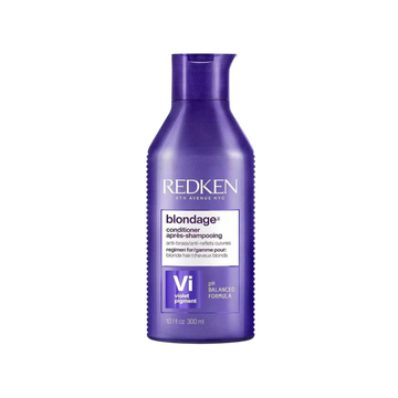 Flacon de conditionneur Redken Blondage, violet tonifiant pour cheveux blonds, enrichi en pigments et acide citrique