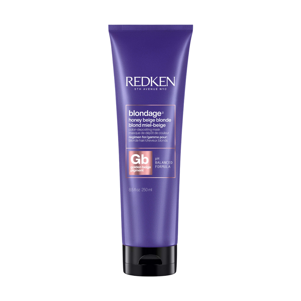 Pot de Redken Color Extend Blondage Honey Beige Mask, masque pigmentant blonde miel beige 250 ml