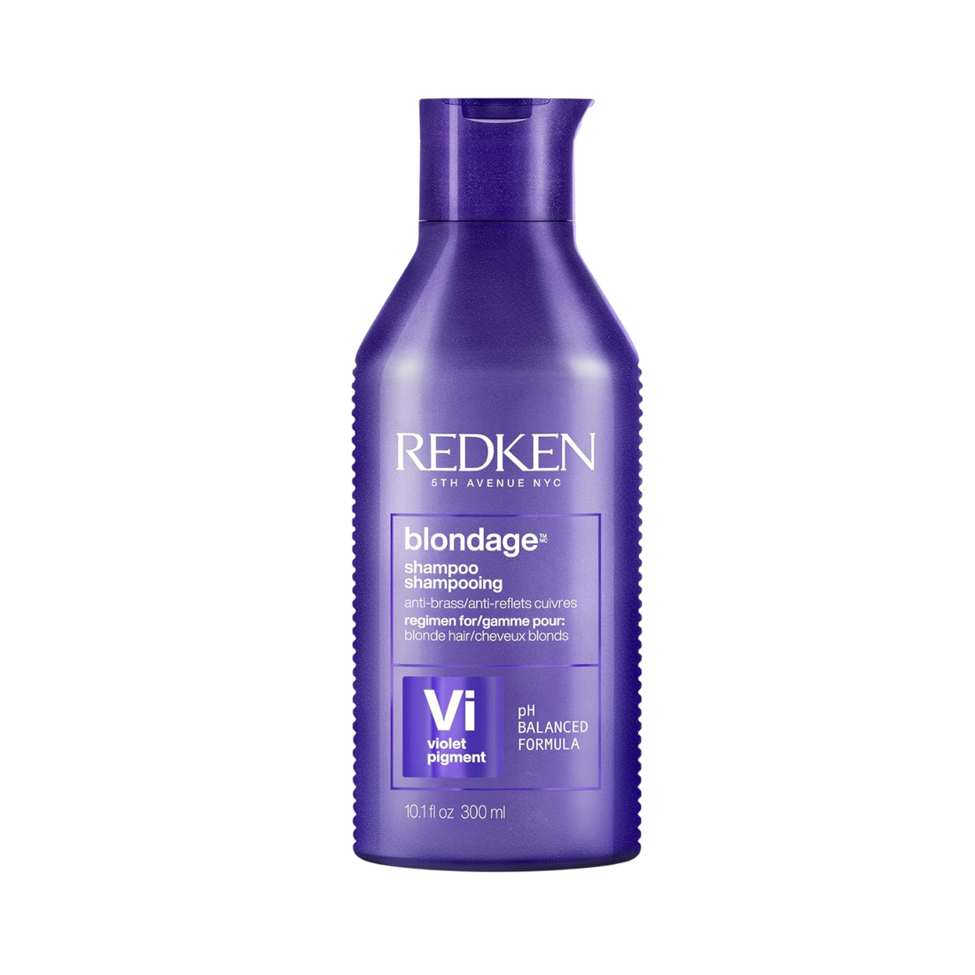 Redken Blondage Purple Shampoo – Neutralise les reflets cuivrés
