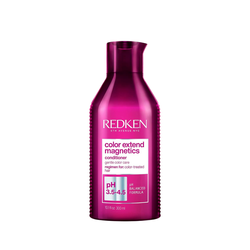 Flacon d’après‑shampoing Redken Color Extend Magnetics 1 L, soin sans sulfates pour cheveux colorés