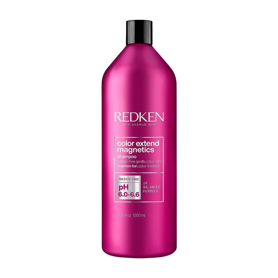 Flacon de shampooing Redken Color Extend Magnetics sans sulfates, soin professionnel pour cheveux colorés