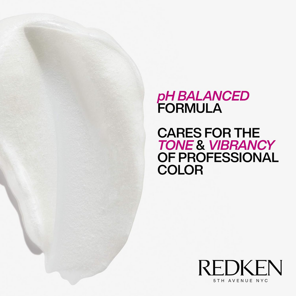 Flacon de shampooing Redken Color Extend Magnetics sans sulfates, soin professionnel pour cheveux colorés