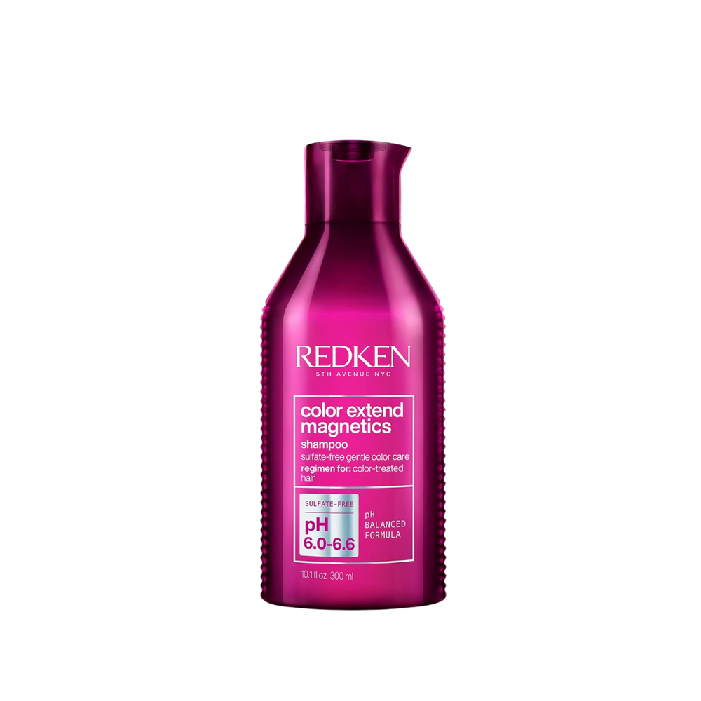 Flacon de shampooing Redken Color Extend Magnetics sans sulfates, soin professionnel pour cheveux colorés