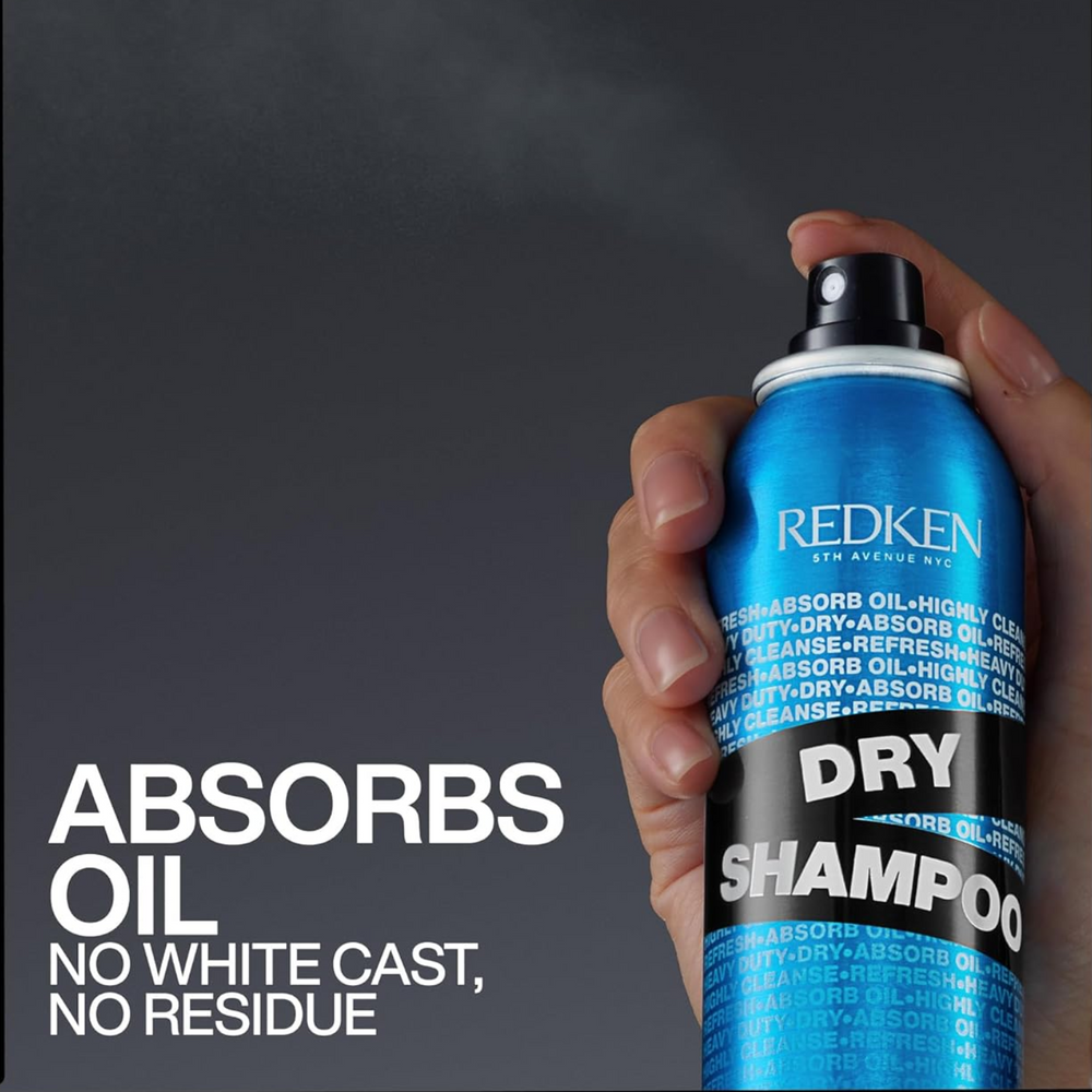 Aérosol de Redken Deep Clean Dry Shampoo, spray sec absorbant pour cheveux propres et frais jusqu’à 4 jours