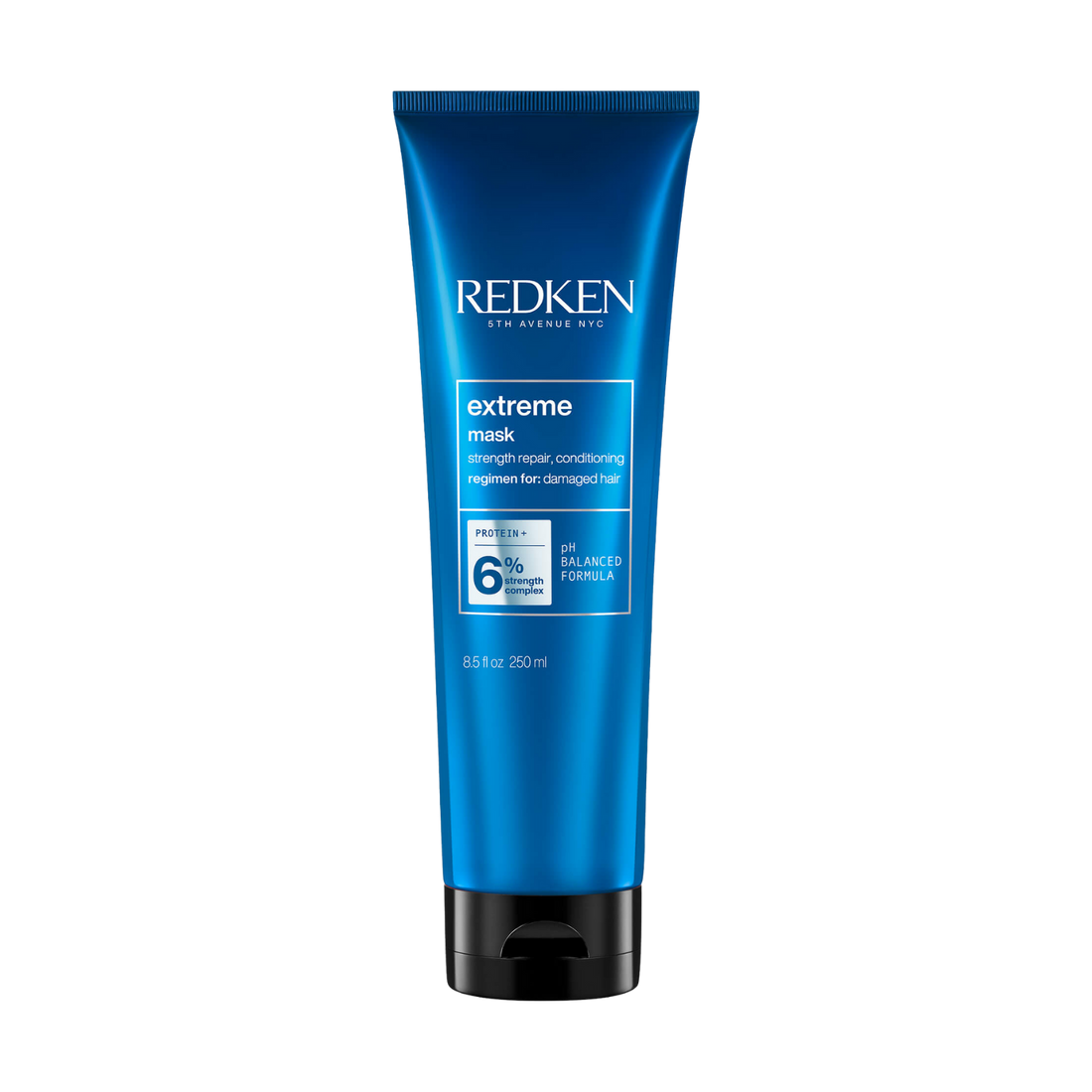 Tube de Redken Extreme Mask, masque capillaire réparateur pour cheveux abîmés