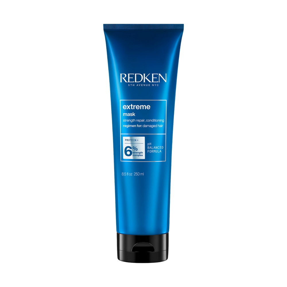 Tube de Redken Extreme Mask, masque capillaire réparateur pour cheveux abîmés
