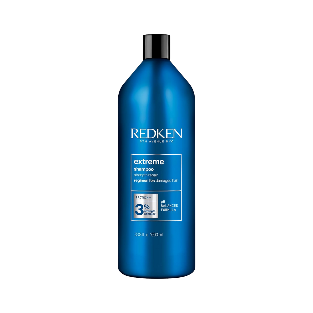 Flacon du Shampooing Fortifiant Extreme de Redken pour cheveux abîmés
