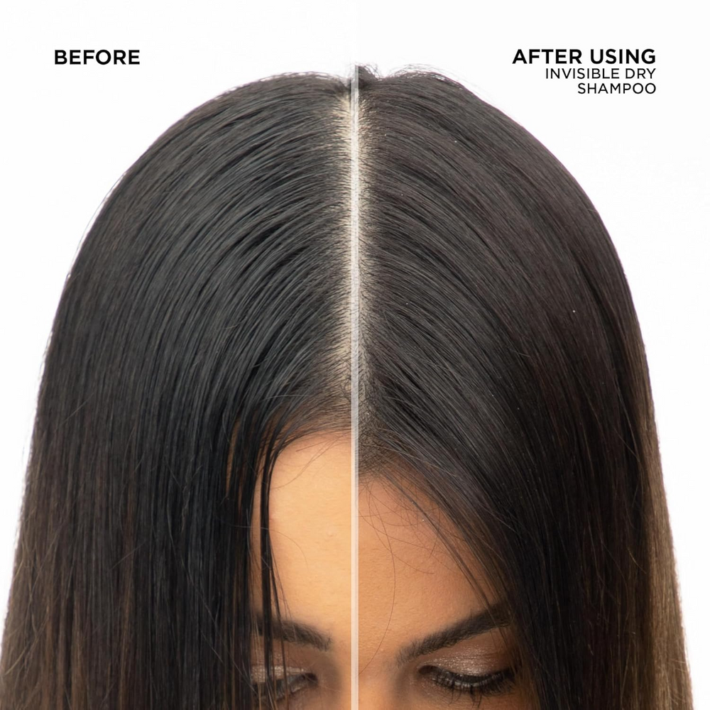 Aérosol Redken Invisible Dry Shampoo, spray sec incolore et sans parfum pour cheveux frais et sans trace
