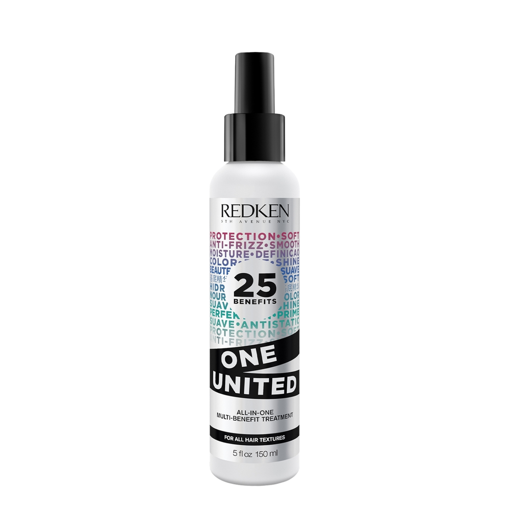 Spray Redken One United 400 ml, soin sans rinçage multi‑bénéfices pour tous types de cheveux