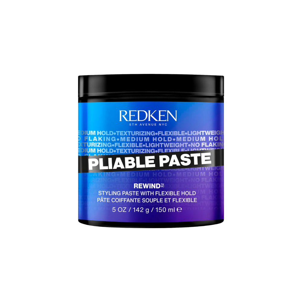 Pot de Redken Pliable Paste, pâte coiffante souple à tenue moyenne