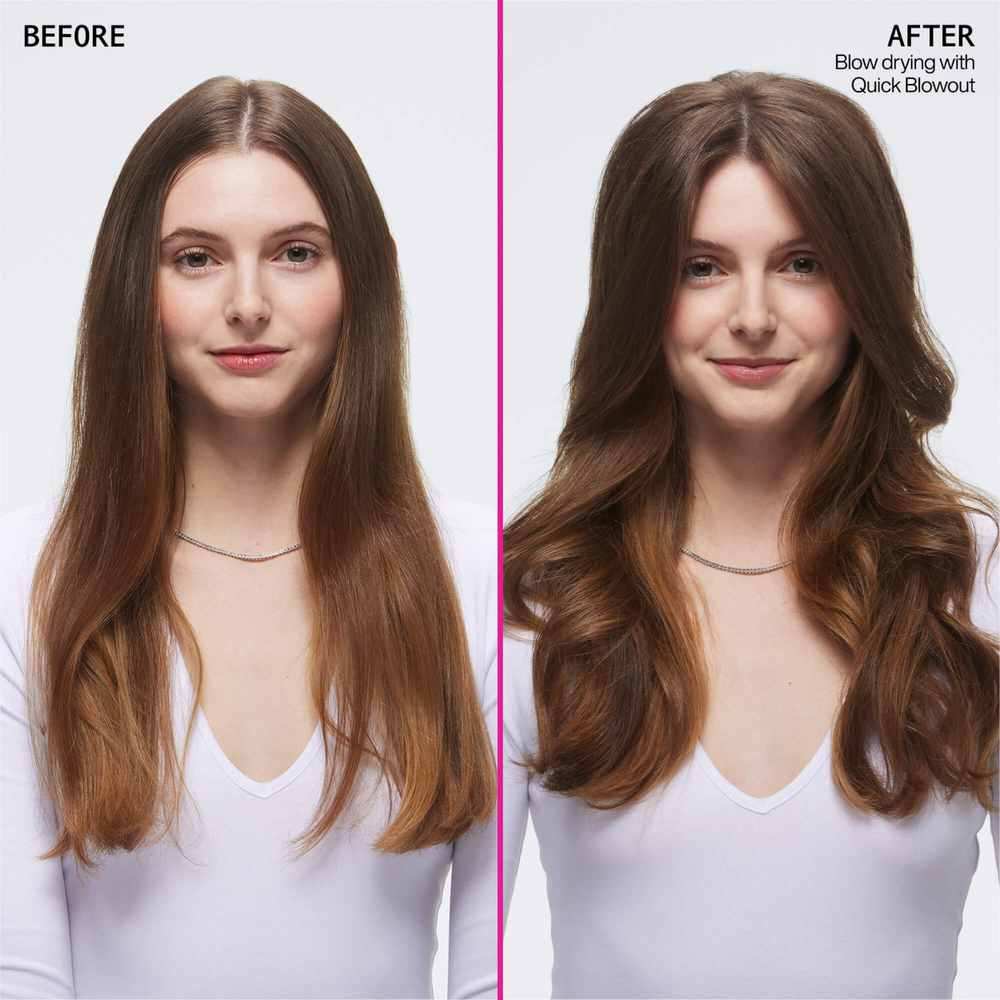 Flacon Redken Quick Blowout, spray primer brushing rapide et protecteur