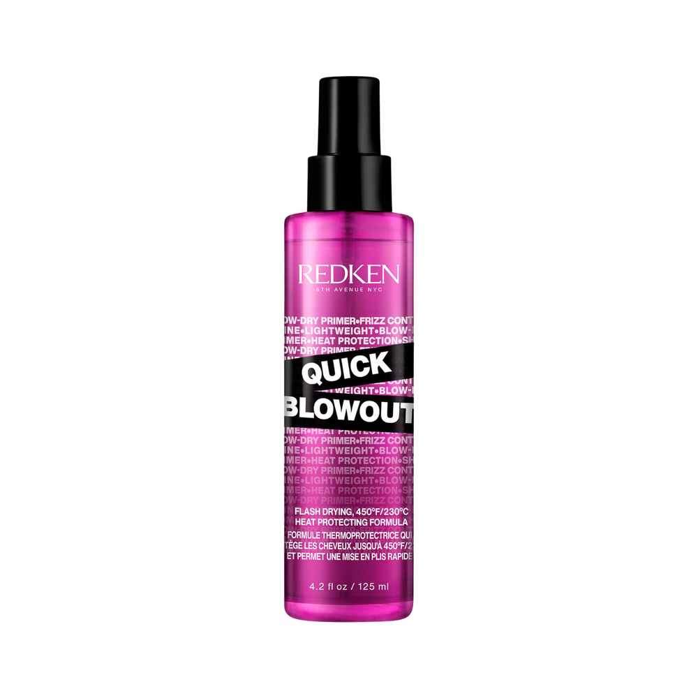 Flacon Redken Quick Blowout, spray primer brushing rapide et protecteur