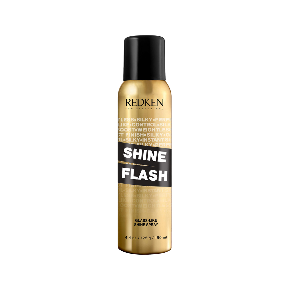 Aérosol Redken Shine Flash, spray de brillance miroir avec vitamine B5 et huile de caméline pour cheveux brillants et lissés