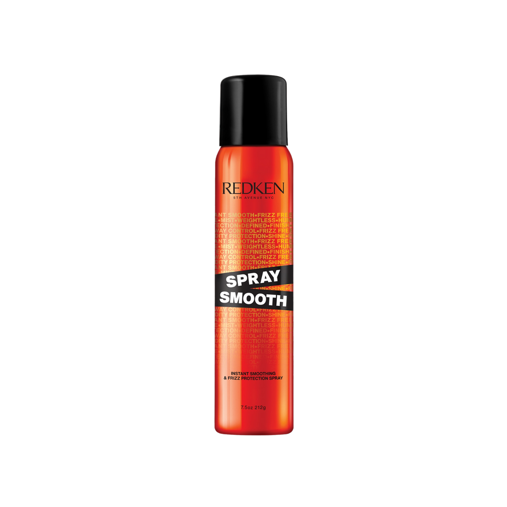 Aérosol Redken Spray Smooth, spray lissant thermo‑protecteur pour contrôle des frisottis et finition soyeuse