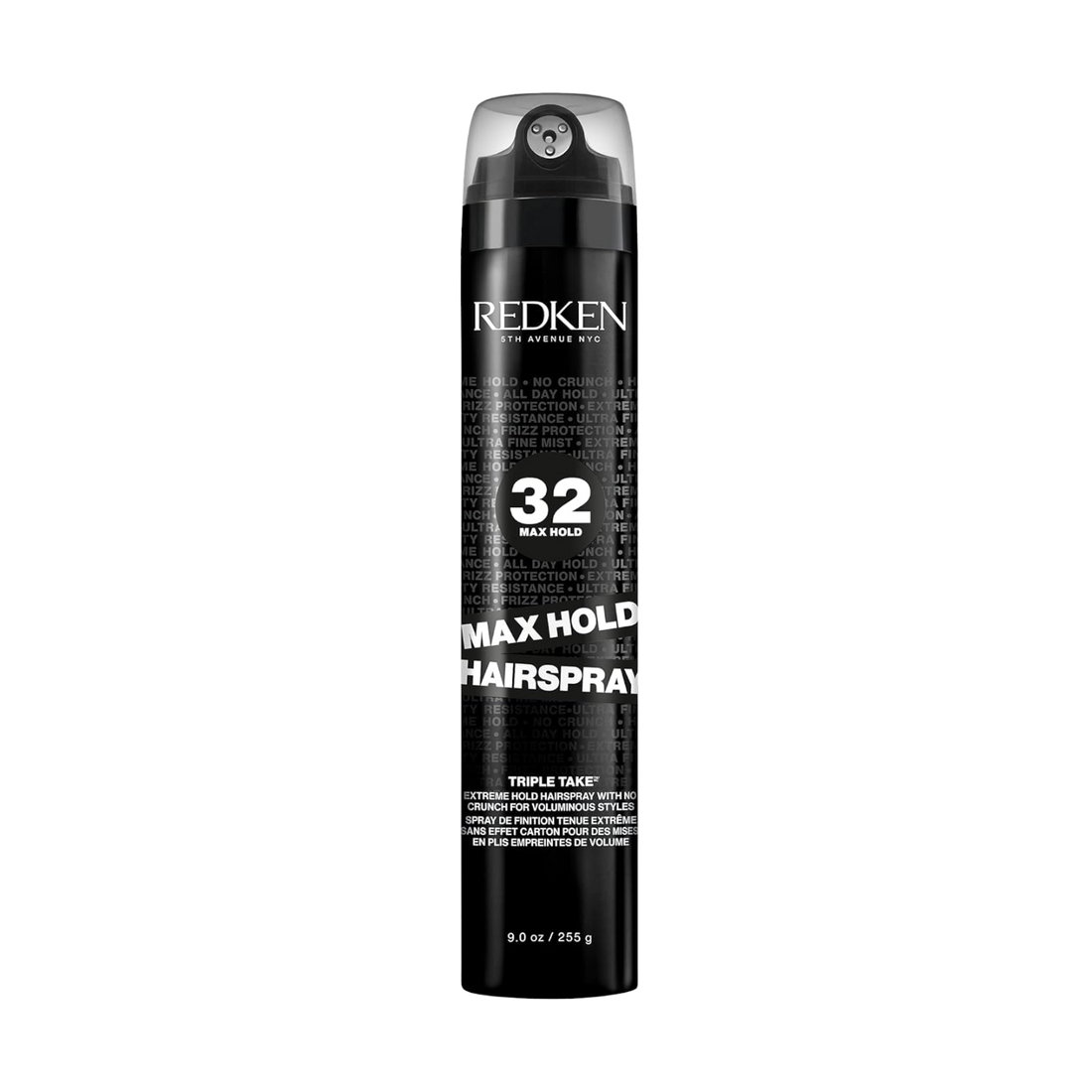 Redken Triple Take 32 – Laque fixation extrême sans résidu
