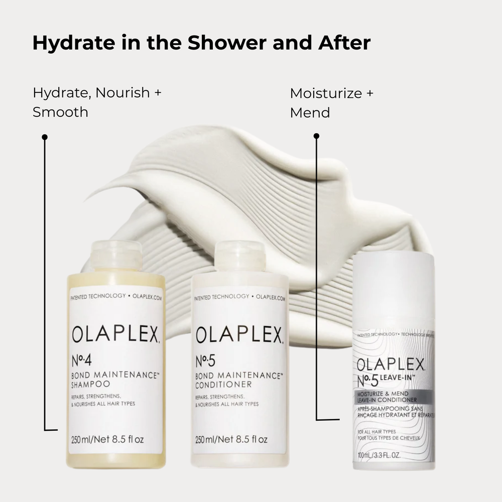 Flacon Olaplex Nº 5 Leave‑In – soin sans rinçage hydratant et réparateur