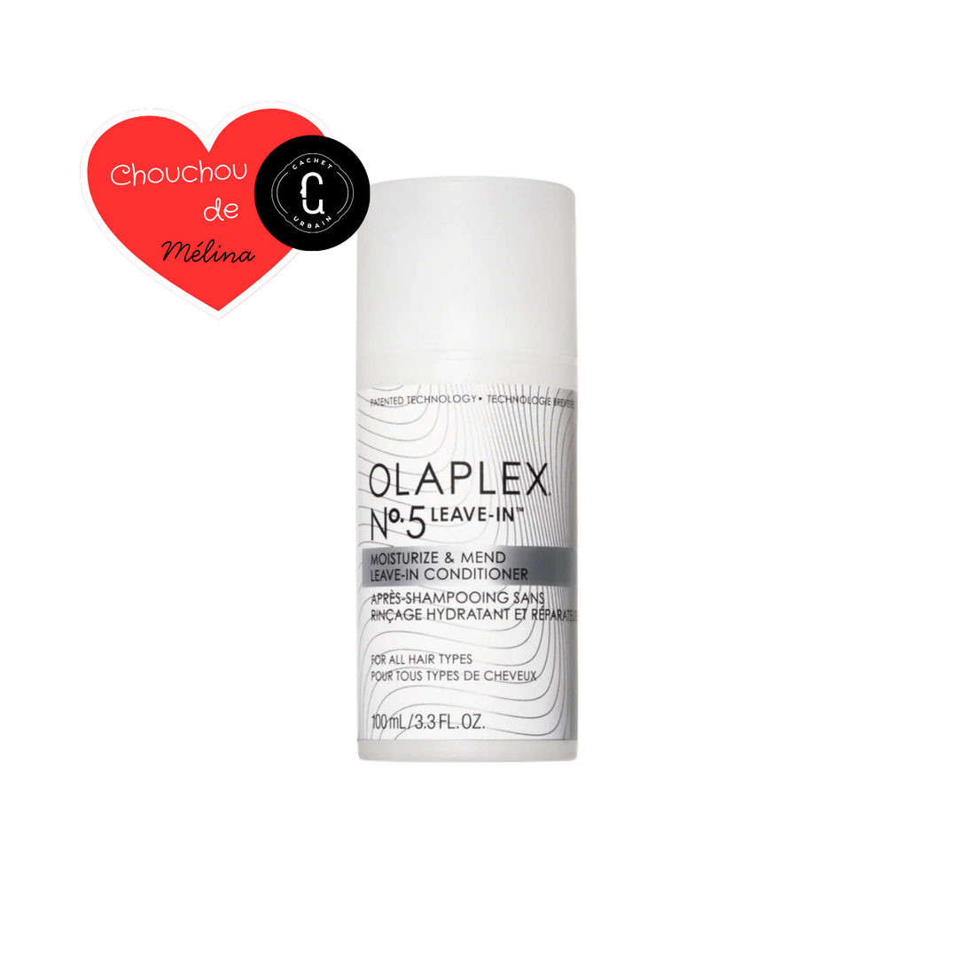 Flacon Olaplex Nº 5 Leave‑In – soin sans rinçage hydratant et réparateur