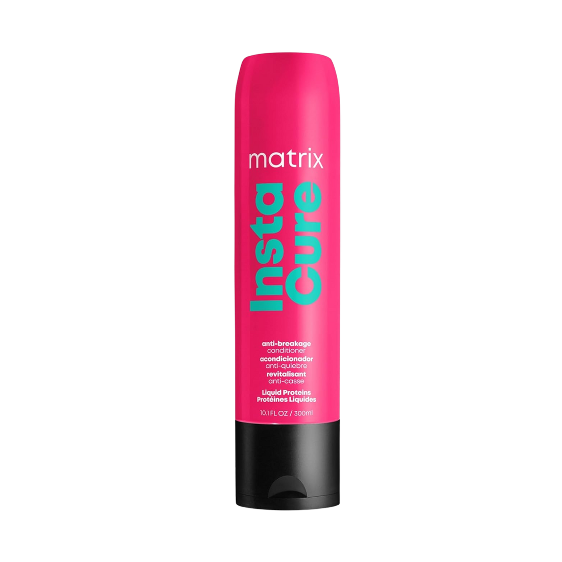 “Flacon 1000 ml du revitalisant anti‑casse Instacure de Matrix — tube crème blanc avec logo noir et accents verts”