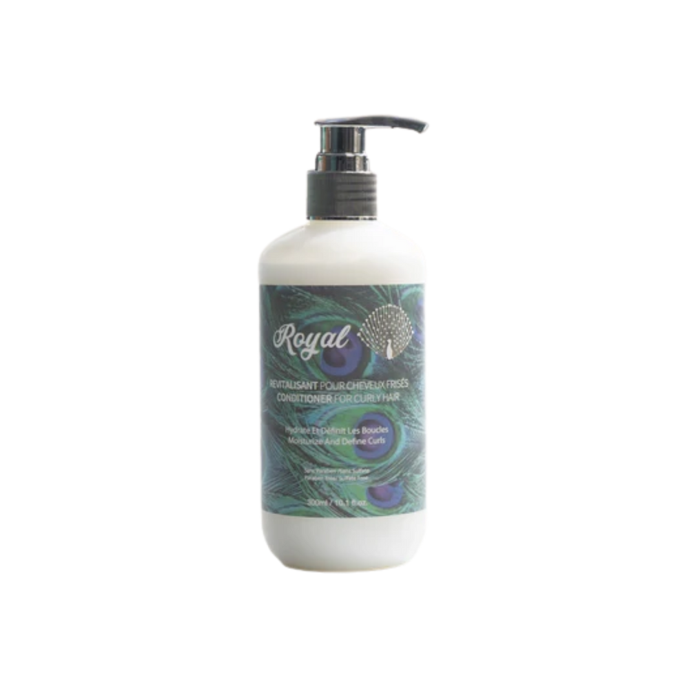 Après-shampoing cheveux bouclés nourrissant texture riche Royal