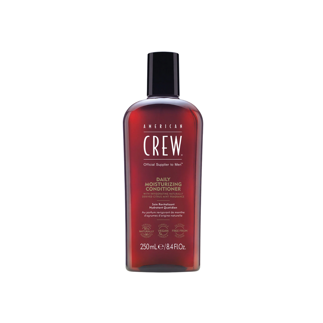 Bouteille de Daily Moisturizing Conditioner American Crew hydratant pour cheveux normaux à secs
