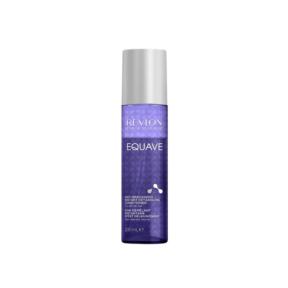 Spray démêlant violet Revlon Equave anti-jaune cheveux blonds