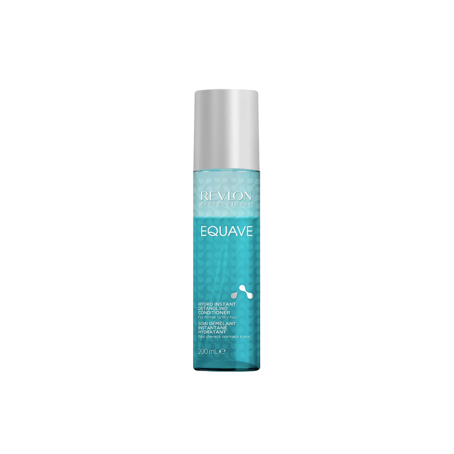 Avant après cheveux lisses Equave Hydro Revlon Professional