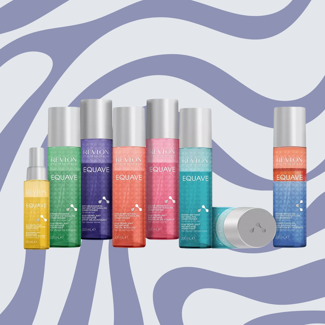 Avant après cheveux lisses Equave Hydro Revlon Professional